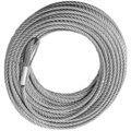 Totalturf Wrecker Replacement Cable - 7/16 X 80 Galvanized 17 600lb strength VEHICLE RECOVERY TO2528595